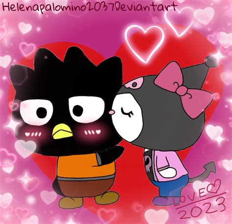 does badtz maru like kuromi|does kuromi have a crush on badtz maru.